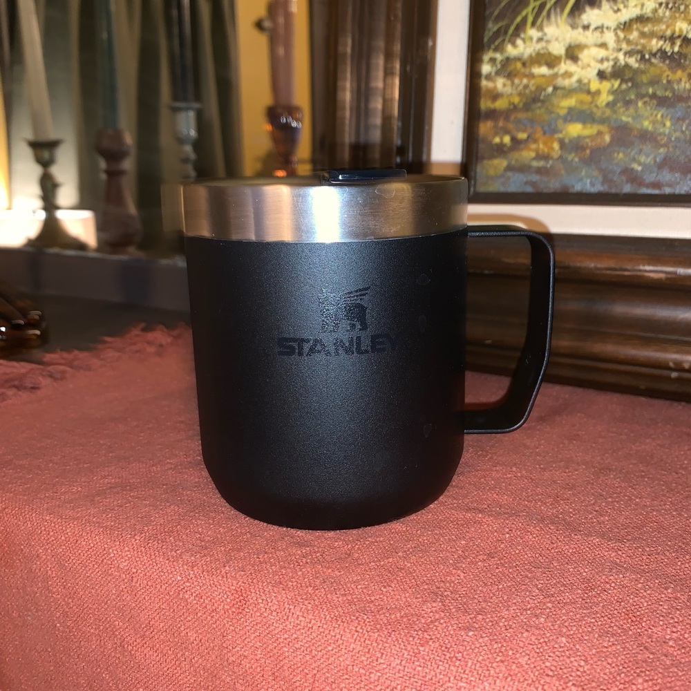 Stanley Black Camp Mug